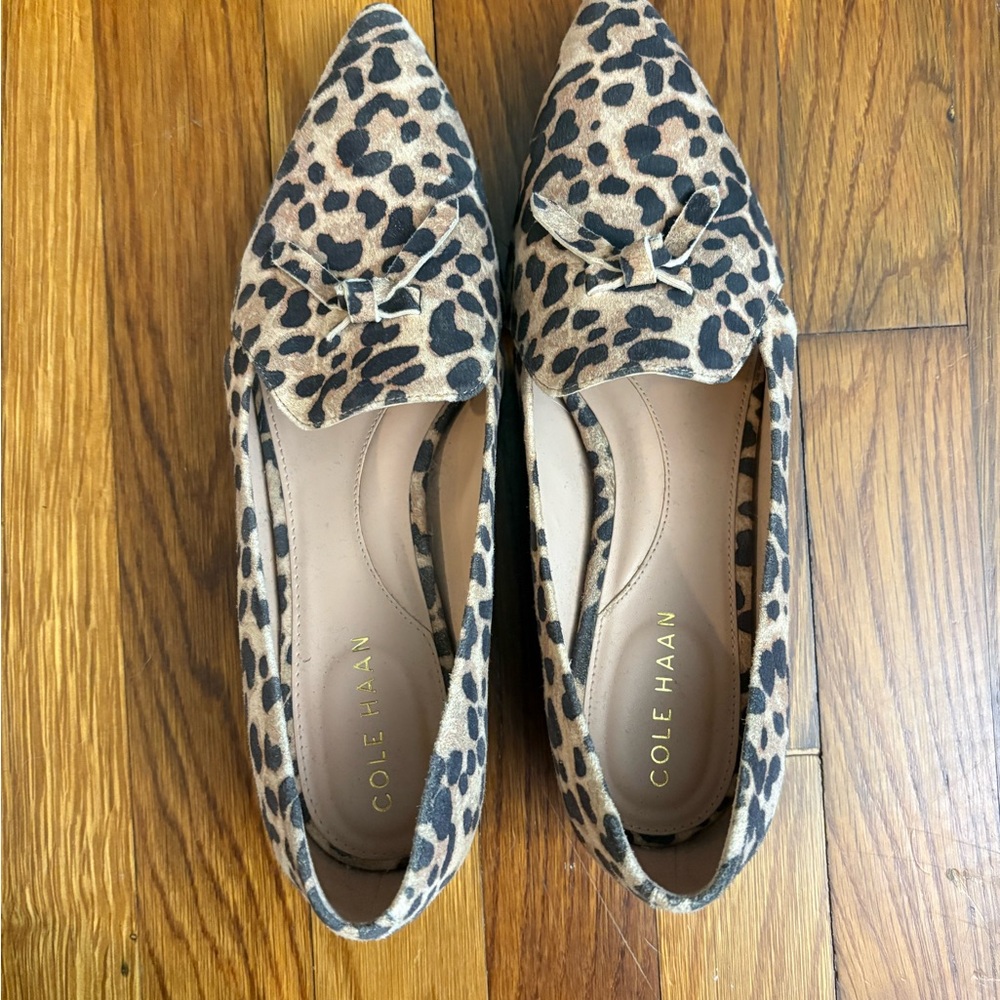 Cole Haan Leopard Print Shoes